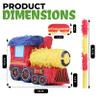 Birchio 3D Train Pinata Bundle with a Blindfold and Bat (16x10.6x6.7 Inches), Train Pinata for Boys Birthday Party Supplies, Perfect for Birthday Party, Train Theme Party, Decoration view 2