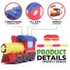 Birchio 3D Train Pinata Bundle with a Blindfold and Bat (16x10.6x6.7 Inches), Train Pinata for Boys Birthday Party Supplies, Perfect for Birthday Party, Train Theme Party, Decoration view 3