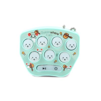SEDLAV Pocket Mini Whack-a-Mole Game Console - Fun Tree Popper, Squeeze Popper, and Stuffed Beaver for Cognitive Development - Enhance Attention Span