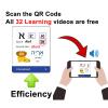 Hebrew Biblical Alphabet Syllabary Flash Cards  Alef Bet Letter Educational Jewish Language Learning Flashcards view 4