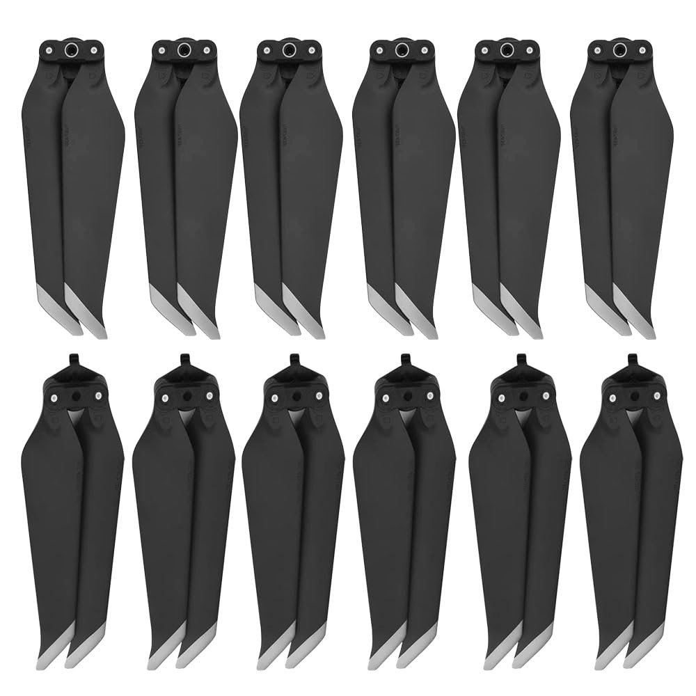 (12Pcs) Mavic 2/Mavic 2 Pro Propellers Blades for DJI Mavic 2 Pro/Mavic 2 Drone Zoom Accessory Quadcopter Spare Low Noise Blades Quick-Release Props