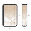 Gold White Glitter Marble Gradient Car Seat Belt Pad Cover Safety Seatbelt Protector Pack of 2 Car Interior Decor view 2