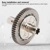 57T 0.8Mod Slipper Set Slipper Clutch Spur Gear for Arrma 1/10 Senton Vorteks Typhon 1/8 RC Remote Control Car, Metal Steel Replacement Upgrades Part view 3