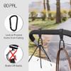 Go Pal 4 Pack Stroller Hooks for Bags, Baby Stroller Clips and Hooks Carry 33lbs Per Stroller Hook, Adjustable Stroller Carabiner Clip for UPPAbaby, DOONA, Baby Jogger, Britax, Chicco view 3