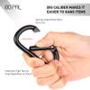 Go Pal 4 Pack Stroller Hooks for Bags, Baby Stroller Clips and Hooks Carry 33lbs Per Stroller Hook, Adjustable Stroller Carabiner Clip for UPPAbaby, DOONA, Baby Jogger, Britax, Chicco view 4
