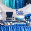 10th Birthday Decorations for Boys Blue Double Digits Tenth Birthday Party Supplies Bday Celebration Decors for 10 Year Old Boy, Balloons Fringe Curtain Cake Topper Banner view 2