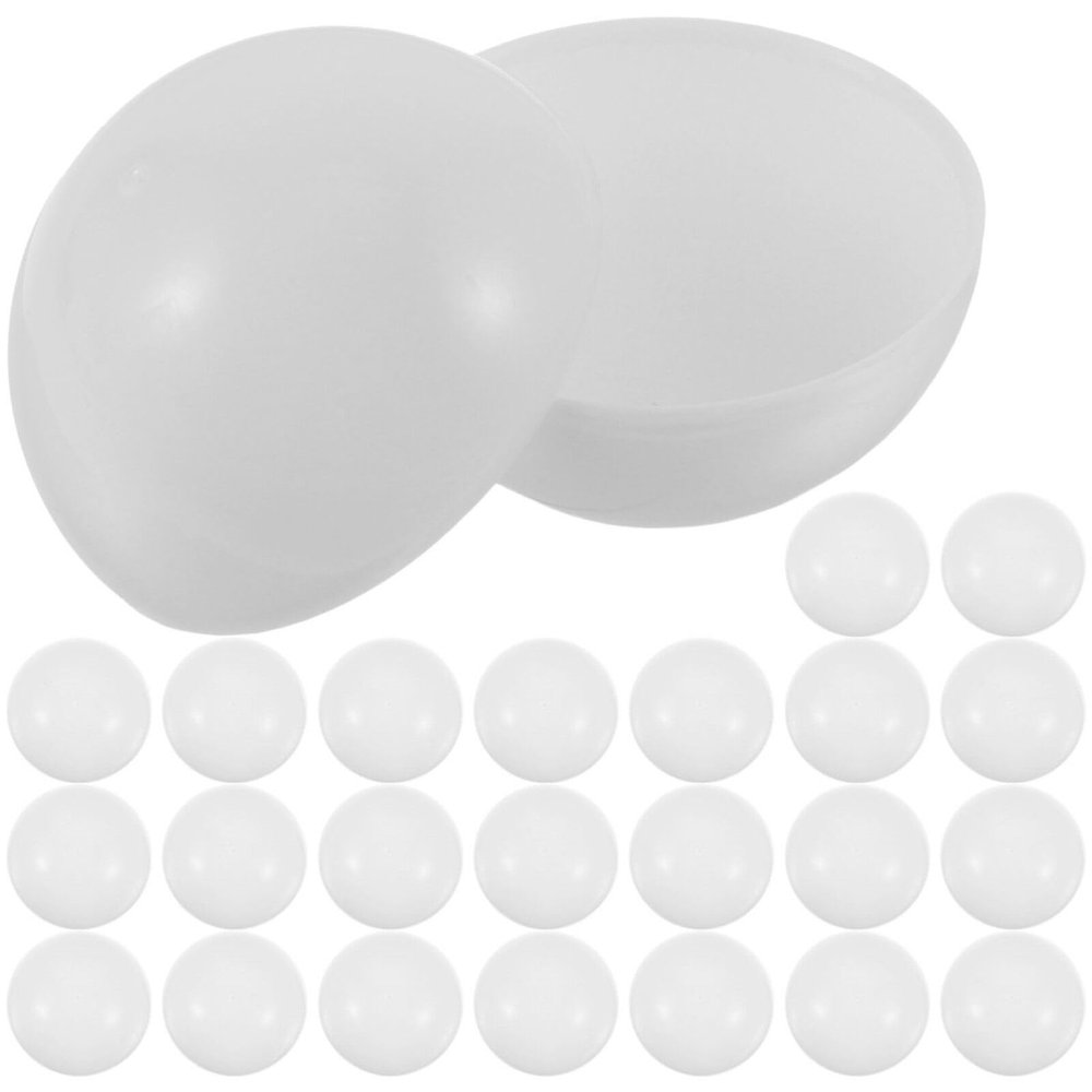 Hemoton Openable Raffle Balls 4Cm Plastic Lottery Balls for Party Games Events and Celebrations Lightweight Hollow Bingo Balls with Surprise Inside