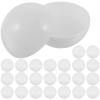 Hemoton Openable Raffle Balls 4Cm Plastic Lottery Balls for Party Games Events and Celebrations Lightweight Hollow Bingo Balls with Surprise Inside view 1
