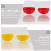 Hemoton 25pcs Plastic Hollow Bingo Balls - Openable Raffle Balls for Vending Machines & Birthday Parties, 4cm, Random Color view 4