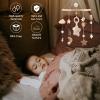 Baby Crib Mobile, Boho Nursery Mobile, Wooden Ceiling Crib Mobile, Bed Bell Baby, Hanging Nursery Wind Chime for Baby Toddler Kids Grasp Training Bedroom Decor Photography Props view 2