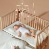 Baby Crib Mobile, Boho Nursery Mobile, Wooden Ceiling Crib Mobile, Bed Bell Baby, Hanging Nursery Wind Chime for Baby Toddler Kids Grasp Training Bedroom Decor Photography Props view 3