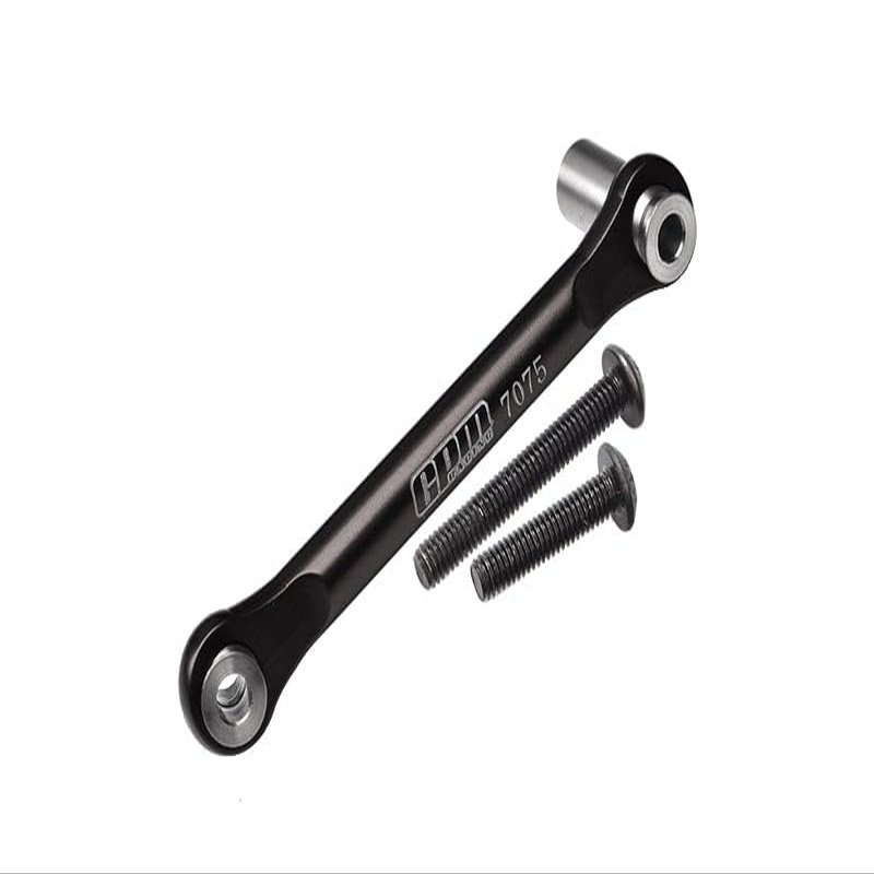 Aluminum 7075-T6 Servo Tie Rod for Losi 1:10 Lasernut U4 Tenacity LOS03028 / Tenacity DB Pro LOS03027V2 Upgrades - Black
