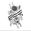 Aluminum 7075-T6 Front Knuckle Arms (Larger Inner Bearing Design) for Traxxas 1:7 Unlimited Desert Racer UDR Pro-Scale 4X4 (85076-4) Upgrades - Silver view 1