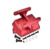 Aluminum 7075-T6 Receiver Box Cover with Electric Adjustment Bracket for 1:5 Traxxas X Maxx 6S / X Maxx 8S / XRT 8S Monster Truck Upgrades - Red view 1