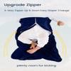 TotAha Light Baby Sleep Sack 0-3 Months 0.5 TOG, Buttery Soft Baby Sleeping Bag for Newborn,Infant Sleeveless Wearable Blanket with 2-Way Safe Zippers view 3
