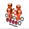 Aluminum 7075-T6 Front Or Rear Knuckle Arms (Larger Inner Bearings) for Traxxas 1:10 E REVO/REVO 3.3 / Slayer PRO 4X4 / 4WD Summit/T-MAXX 3.3 / E-MAXX Upgrade Parts - Orange view 1