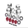 Aluminum 7075-T6 Front Or Rear Knuckle Arms (Larger Inner Bearings) for Traxxas 1:10 E REVO/REVO 3.3 / Slayer PRO 4X4 / 4WD Summit/T-MAXX 3.3 / E-MAXX Upgrade Parts - Silver view 1