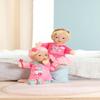 BABY born Princess for Babies 834688-26cm Soft Body Hand Puppet Doll with Soft Vinyl Head - Fully Hand Washable Body - Suitable for Newborn Babies view 3