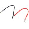Qiilu Brushed Motor Connectors Banana Plugs Connector Wire Rubber,Copper 10Pcs Rc Motor Cable Soft Not Easily Break Connector Extension Cable for Brush Motor view 3