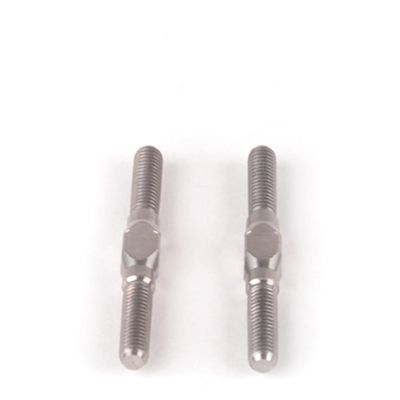 Schumacher Racing U7314 Titanium Turnbuckle - 30mm - Silver - pr