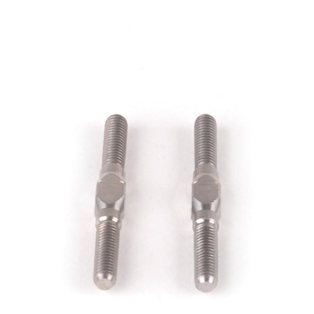 Schumacher Racing U7314 Titanium Turnbuckle - 30mm - Silver - pr