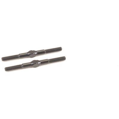 Schumacher Racing Products Ltd U8346 Aluminum M3 Turnbuckle - 39mm - Black pr