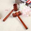 ibasenice Toddlers Hammer Costume Accessories - 2pcs Wooden Toddlers Toys Accessories for Girls Accessories for Girls Hammer for Judge Law Gavel Lawyer Costume Beat Toy Girl Beat Toy view 4
