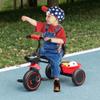 Qaba Tricycle for Toddlers Age 2-5 with Adjustable Seat, Toddler Bike with Storage Baskets for Girls and Boys, Red view 2