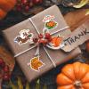 100PCS Fall Stickers Bulk, Thanksgiving Turkey Pumpkin Gifts for Kids, Autumn Waterproof Vinyl Stickers for Water Bottles, Scrapbooking, Harvest Party Favorites view 4