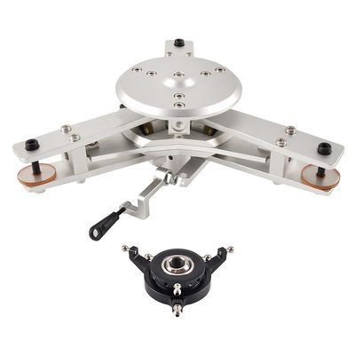 UTOYA Rotorhead 3Blades 10mm 12mm V2 Version Swashplate for Roban AS350 700 or 800 Size RC Helicopter (12MM+Swashplate)