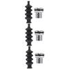 ULTECHNOVO 6sets Rubber Seals for Boat Bellow with Aluminum Mount Prevents Water Ingress Suitable for Rods Organ Cover view 1