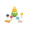 Bigjigs Toys Forest Friends Playset - Silicone Stacking Toys, Montessori Toys for Open-Ended Play, Baby Toys 12 Months, Sustainably Made view 2