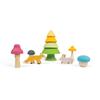 Bigjigs Toys Forest Friends Playset - Silicone Stacking Toys, Montessori Toys for Open-Ended Play, Baby Toys 12 Months, Sustainably Made view 3