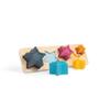 Bigjigs Toys Shooting Star Sorter - 5 Piece Silicone Shape Sorter, Montessori Toys, Wooden Toys 1 Year Old, Baby Sensory Toys, Sustainably Made view 4