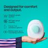 Willow Go - Hands Free Breast Pump - Wearable Breastfeeding Pump - Portable, Electric, Cordless, & 9 Levels of Hospital Grade Suction Strength - Postpartum Essentials - Single Breast Pump view 3