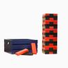 Tailgating Pros Premium Giant Toppling Timbers with Navy Crate  Choose Your Team Colors! Jumbo Outdoor Yard Game, Tower Grows to Over 5 Feet! Optional Tipsy Stickers Available! view 1
