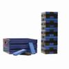 Tailgating Pros Premium Giant Toppling Timbers with Navy Crate  Choose Your Team Colors! Jumbo Outdoor Yard Game, Tower Grows to Over 5 Feet!  Optional Tipsy Stickers Available! view 1