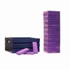 Tailgating Pros Premium Giant Toppling Timbers with Navy Crate  Choose Your Team Colors! Jumbo Outdoor Yard Game, Tower Grows to Over 5 Feet! Optional Tipsy Stickers Available! view 1