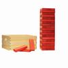 Tailgating Pros Premium Giant Toppling Timbers with Wooden Crate  Choose Your Team Colors! Jumbo Outdoor Yard Game, Tower Grows to Over 5 Feet!  Optional Tipsy Stickers Available! view 1