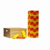 Tailgating Pros Premium Giant Toppling Timbers with Wooden Crate  Choose Your Team Colors! Jumbo Outdoor Yard Game, Tower Grows to Over 5 Feet!  Optional Tipsy Stickers Available! view 1