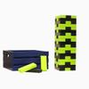 Tailgating Pros Premium Giant Toppling Timbers with Navy Crate  Choose Your Team Colors! Jumbo Outdoor Yard Game, Tower Grows to Over 5 Feet!  Optional Tipsy Stickers Available! view 1