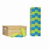 Tailgating Pros Premium Giant Toppling Timbers with Wooden Crate  Choose Your Team Colors! Jumbo Outdoor Yard Game, Tower Grows to Over 5 Feet!  Optional Tipsy Stickers Available! view 1