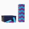 Tailgating Pros Premium Giant Toppling Timbers with Navy Crate  Choose Your Team Colors! Jumbo Outdoor Yard Game, Tower Grows to Over 5 Feet!  Optional Tipsy Stickers Available! view 1