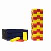 Tailgating Pros Premium Giant Toppling Timbers with Navy Crate  Choose Your Team Colors! Jumbo Outdoor Yard Game, Tower Grows to Over 5 Feet! Optional Tipsy Stickers Available! view 1