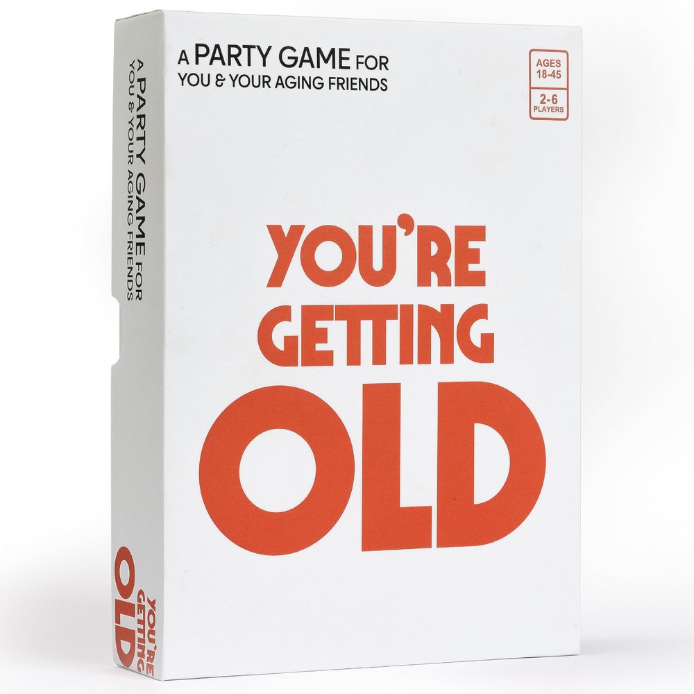Vango Youre Getting Old A Party Card Game for Aging Millennials - 2 to 6 Players, Ages 14+