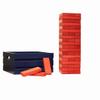 Tailgating Pros Premium Giant Toppling Timbers with Navy Crate  Choose Your Team Colors! Jumbo Outdoor Yard Game, Tower Grows to Over 5 Feet!  Optional Tipsy Stickers Available! view 1