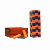 Tailgating Pros Premium Giant Toppling Timbers with Stained Crate  Choose Your Team Colors! Jumbo Outdoor Yard Game, Tower Grows to Over 5 Feet! Optional Tipsy Stickers Available! view 1