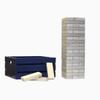 Tailgating Pros Premium Giant Toppling Timbers with Navy Crate  Choose Your Team Colors! Jumbo Outdoor Yard Game, Tower Grows to Over 5 Feet!  Optional Tipsy Stickers Available! view 1