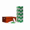 Tailgating Pros Premium Giant Toppling Timbers with Stained Crate  Choose Your Team Colors! Jumbo Outdoor Yard Game, Tower Grows to Over 5 Feet! Optional Tipsy Stickers Available! view 1