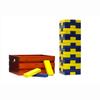 Tailgating Pros Premium Giant Toppling Timbers with Stained Crate  Choose Your Team Colors! Jumbo Outdoor Yard Game, Tower Grows to Over 5 Feet!  Optional Tipsy Stickers Available! view 1